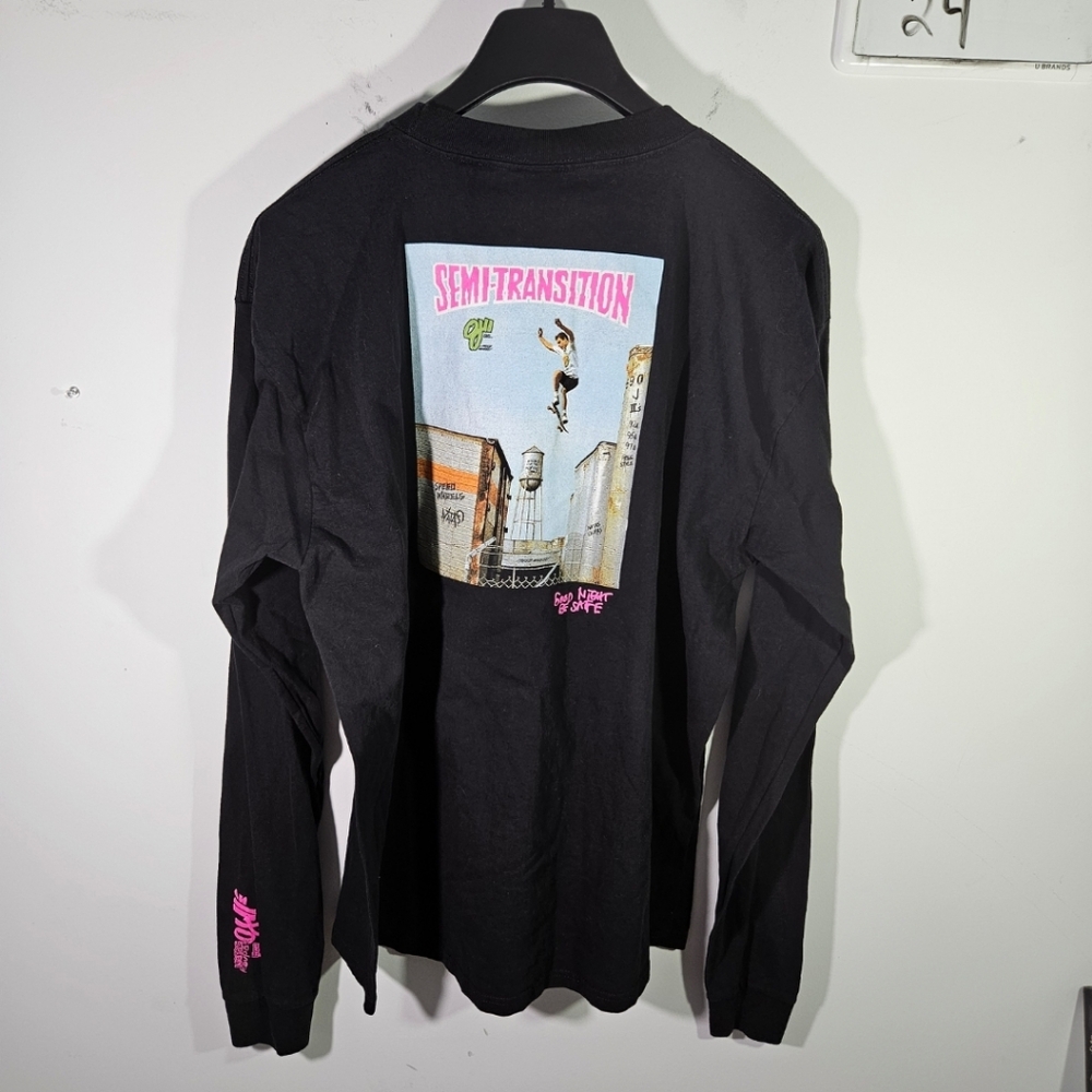 Rare Y2K NHS OJ Wheels x Natas Kaupas Classic Ads Semi-Transition Shirt!